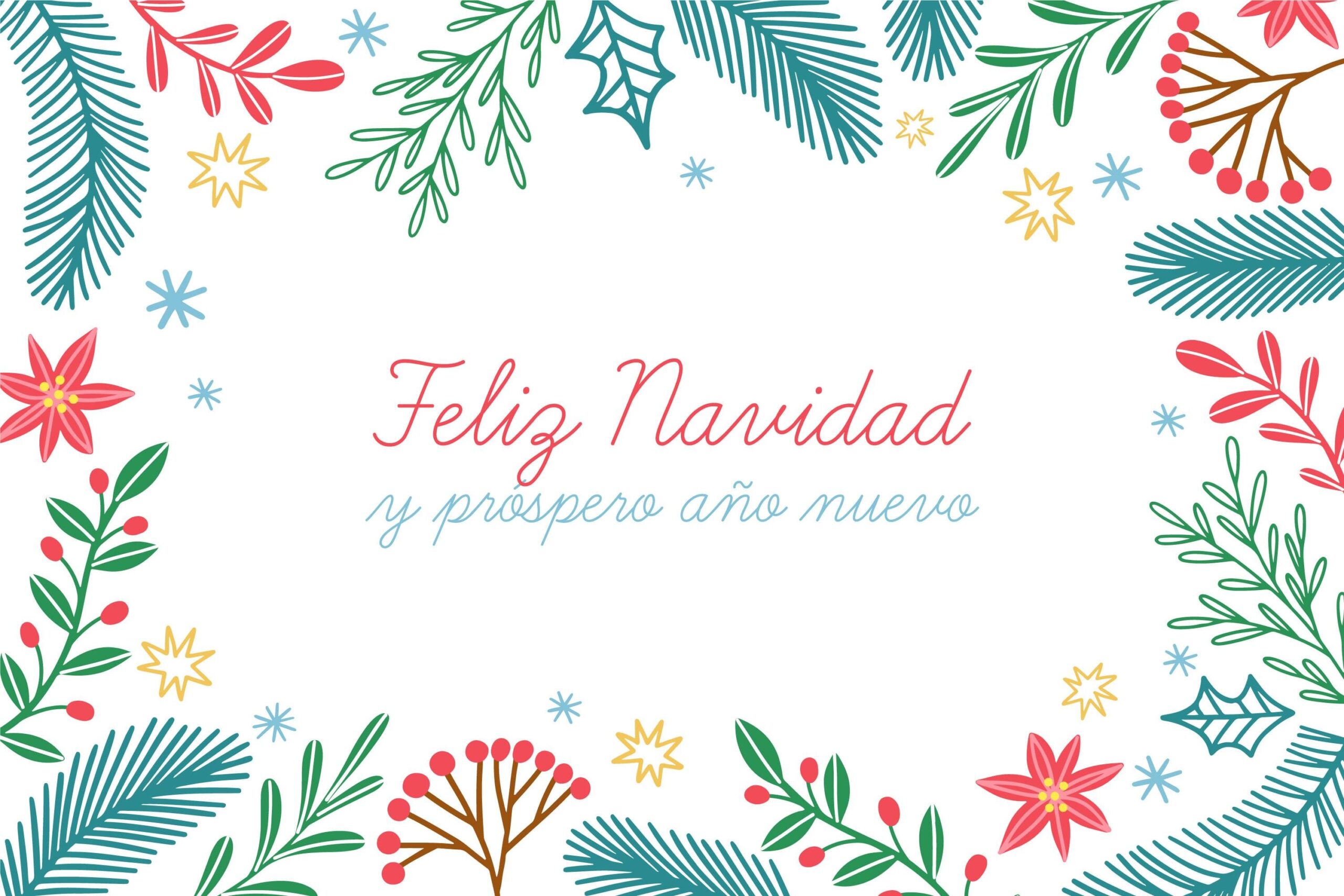 mensaje feliz navidad