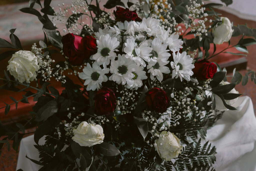 como secar un ramo de flores